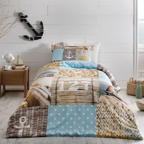 Комплект постельного белья Tivolyo Home SAILOR Полутороспальный