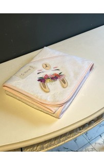 Уголок La Villa LAMA DESENLI розовый 90х90