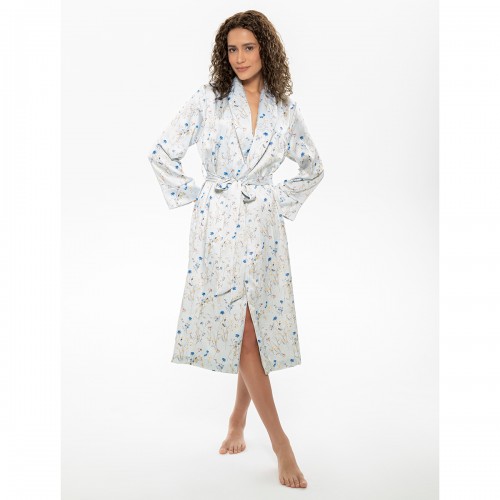 Халат женский Tivolyo Home VALENTINE бирюзовый S