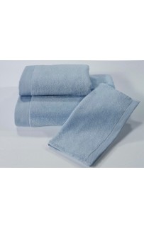Полотенце Soft cotton MICRO голубой 75х150