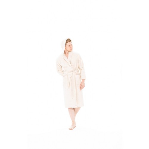 Халат мужской Tivolyo home NATURAL SLIM бежевый L