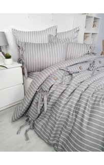 Комплект постельного белья Grazie Home D'OR антрацит Евро