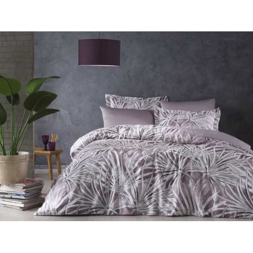 Комплект постельного белья Tivolyo Home NINA розовый Евро