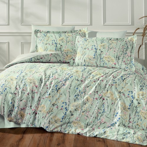 Комплект постельного белья Tivolyo Home BLUEBELL Евро