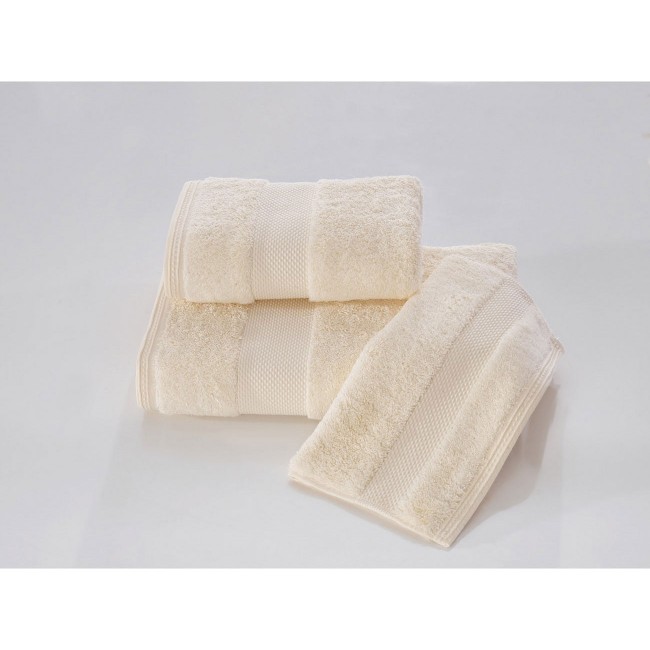 Салфетка Soft cotton DELUXE экрю 3 предмета