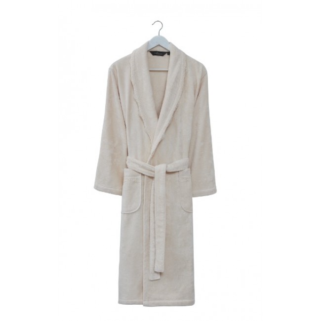 Халат женский Soft cotton STELLA кремовый S