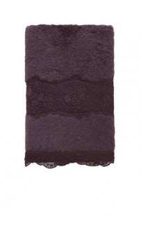 Полотенце Soft сotton STELLA фиолетовый 85х150