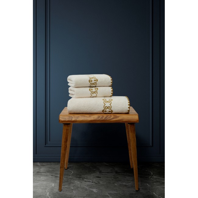 Полотенце Soft cotton MONDRIAN крем 85х150