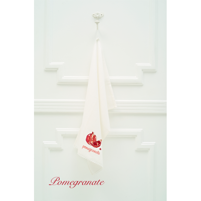Кухонное полотенце Tivolyo Home POMEGRANATE круглые 70Х70