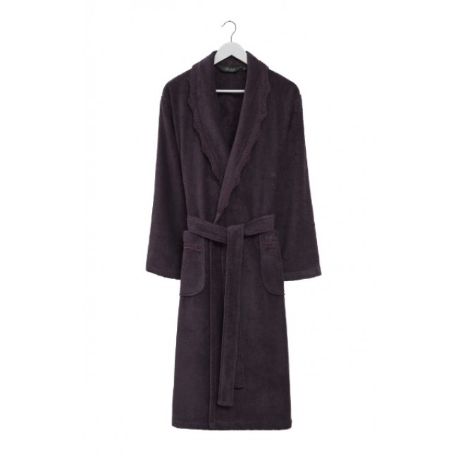 Халат женский Soft cotton STELLA фиолетовый S