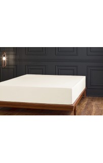 Простыня на резинке Tivolyo Home кремовый 180х200