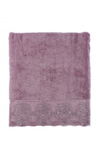 Полотенце Tivolyo Home DIAMANT фиолетовый 75х150