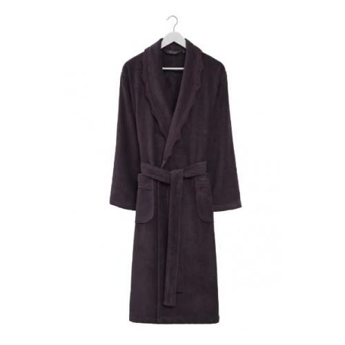 Халат женский Soft cotton STELLA фиолетовый L