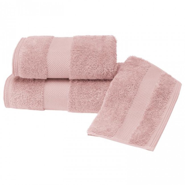 Салфетка Soft cotton DELUхE розовый 32х50