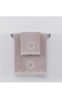 Полотенце Soft сotton DESTAN лиловый 85х150