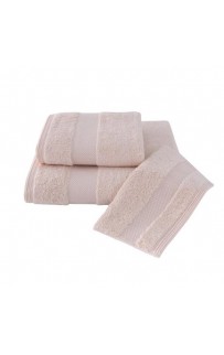 Салфетка Soft cotton DELUхE персиковый 3 предмета
