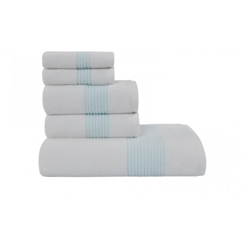 Набор полотенец Soft cotton AQUA бирюзовый 5 предметов