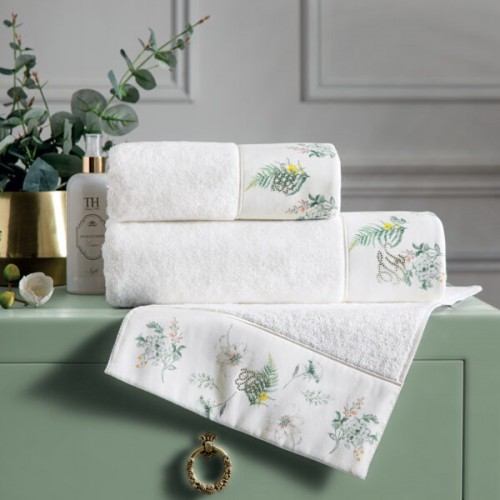 Набор полотенец Tivolyo Home FLEURS 2 предмета