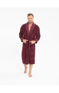 Халат мужской Tivolyo Home MODAL бордовый XXL