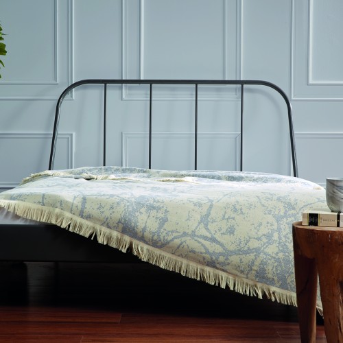 Покрывало Tivolyo Home GRANITE синий Евро