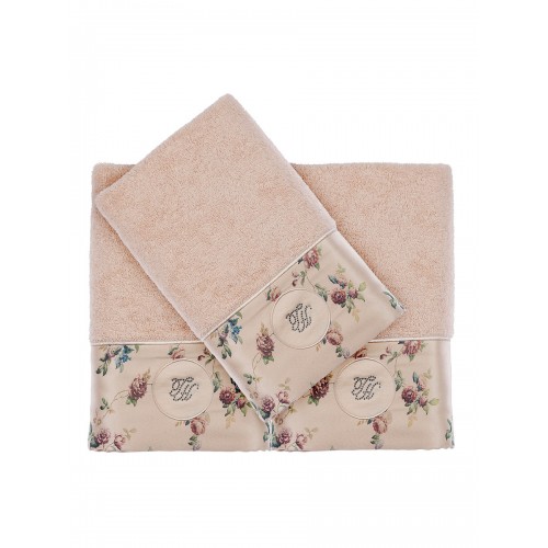 Салфетка Tivolyo Home ROSELAND LUх горчичный 2 предмета