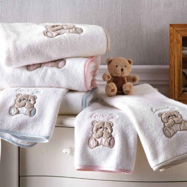 Детский набор полотенец Tivolyo Home LOVELY розовый 2 предмета