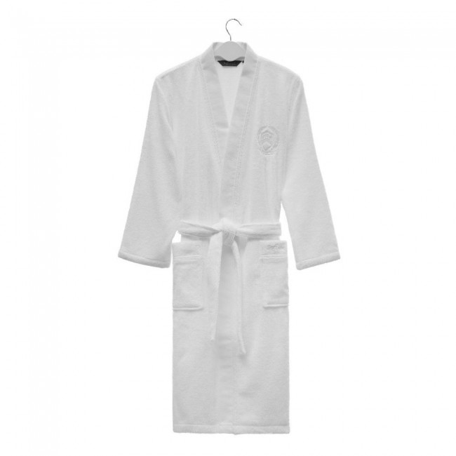 Халат мужской Soft cotton PALATIN белый XL