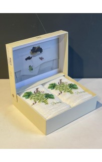 Салфетка Tivolyo Home WISTERIA зелёный 2 предмета