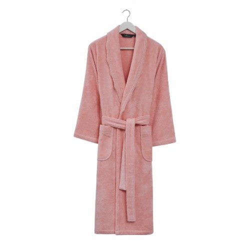 Халат женский Soft cotton STELLA розовый L