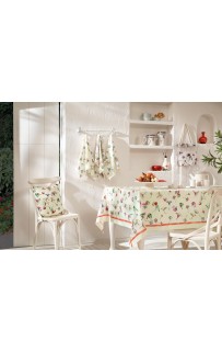 Скатерть Tivolyo home FUNGI круглая 180х180