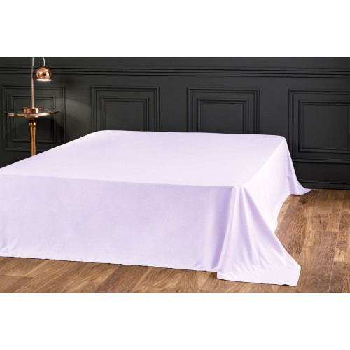 Простыня Tivolyo Home сатин лиловый KING SIZE