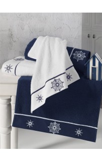 Полотенце Soft cotton MARINE LADY белый 85х150