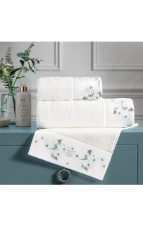 Салфетка Tivolyo Home RUSTICA синий 3 предмета