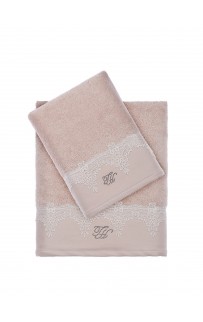 Полотенце Tivolyo Home JULIET бежевый 75х150
