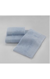 Полотенце Soft cotton BAMBU светло-голубой 85х150