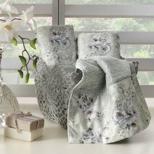 Салфетка Tivolyo Home NARCISSA ментоловый 3 предмета