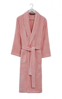 Халат женский Soft cotton STELLA розовый L