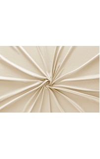 Простыня на резинке Tivolyo Home экрю Евро