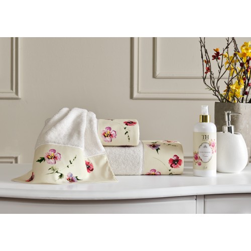 Набор полотенец Tivolyo Home AMARO кремовый 2 предмета