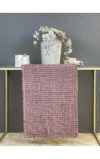 Коврик для ванной Tivolyo Home BUBBLES фиолетовый 2 предмета
