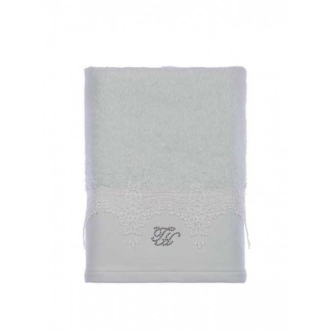 Полотенце Tivolyo Home JULIET бирюзовый 75х150
