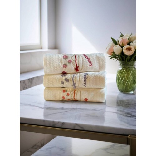 Кухонное полотенце Tivolyo Home JAMS 3 предмета