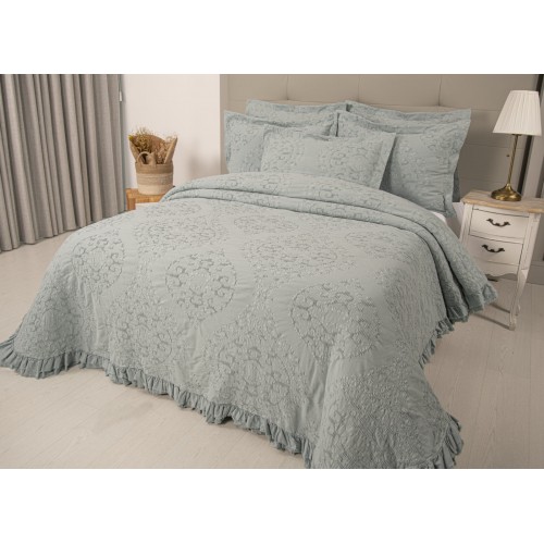 Покрывало Tivolyo Home LIZBON серый 240х260