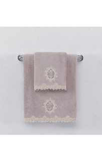 Полотенце Soft сotton DESTAN лиловый 85х150