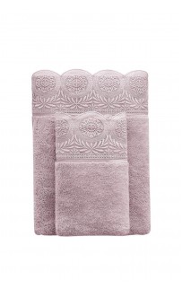 Полотенце Soft cotton QUEEN лиловый 85х150