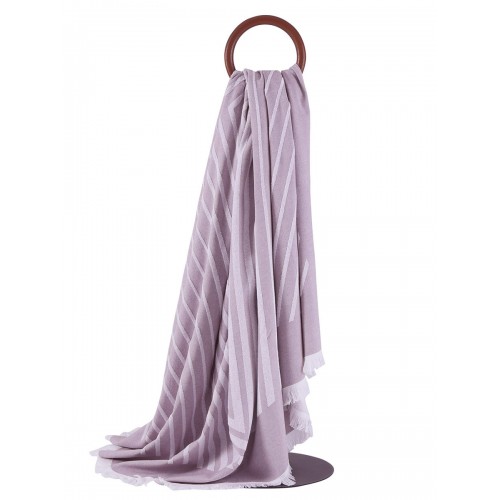 Покрывало Tivolyo Home MELVIN фиолетовый Евро ПВХ