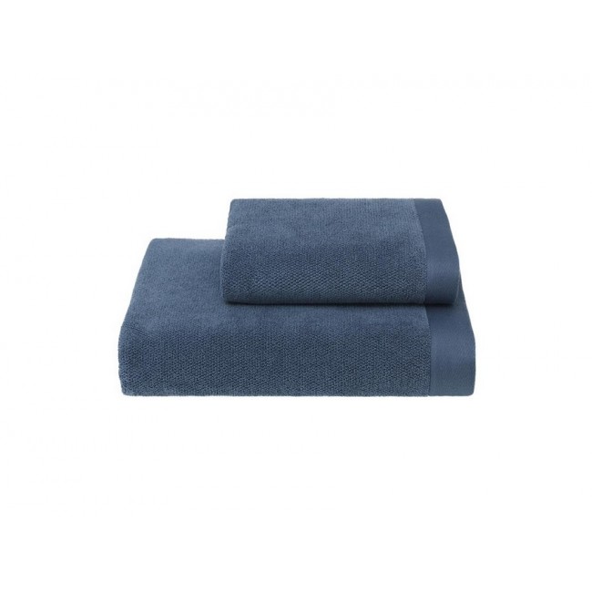 Полотенце Soft сotton LORD голубой 50х100