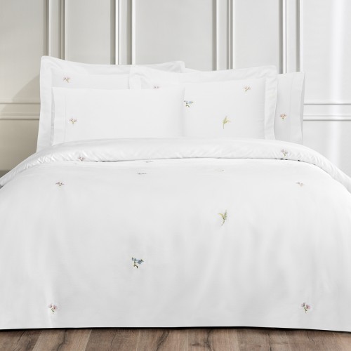 Комплект постельного белья Tivolyo Home BROCADE EMBRIODERED Евро