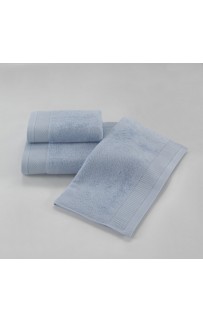 Полотенце Soft cotton BAMBU светло-голубой 85х150
