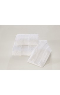 Набор полотенец Soft cotton DELUXE белый 3 предмета